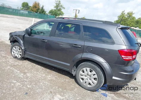 2020 Dodge Journey Se Value z USA, uszkodzony, nr VIN 3C4PDCAB1LT276750